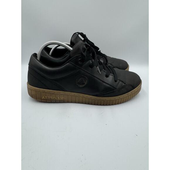 Airwalk Maskator-2 J Skateboarding Shoes Black Leather Men’s Size 11 - Picture 2 of 7